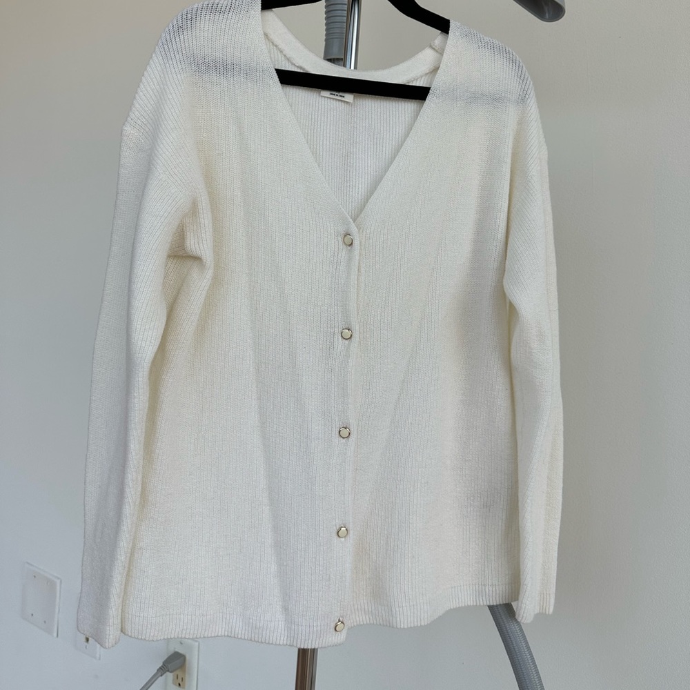 Wilfred Cardigan in Light Birch XS